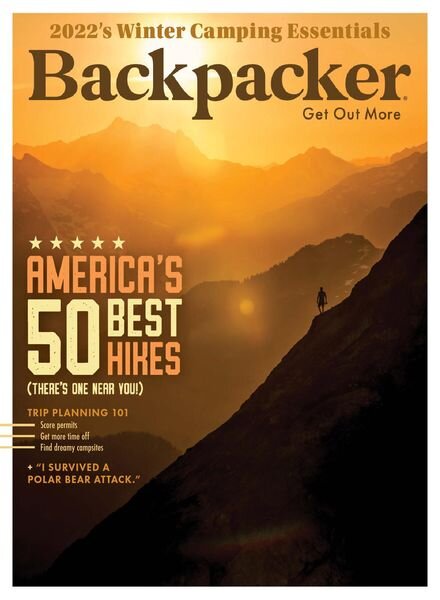 Backpacker – January 2022 Cover