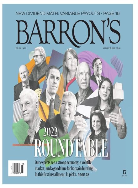 Barron’s – 17 January 2022 Cover