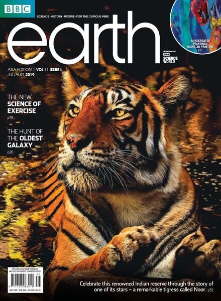 BBC Earth Singapore – July-August 2019 Cover