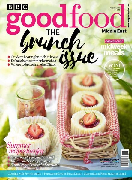 BBC Good Food Middle East – August 2019 Cover