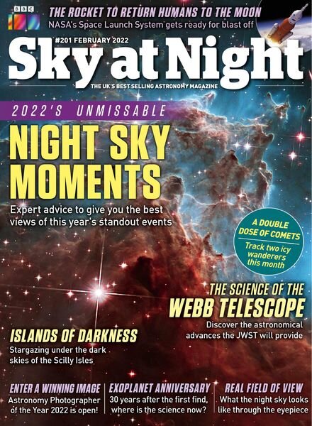 BBC Sky at Night – February 2022 Cover
