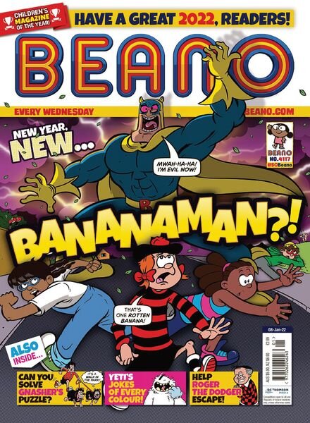 Beano – 05 January 2022 Cover