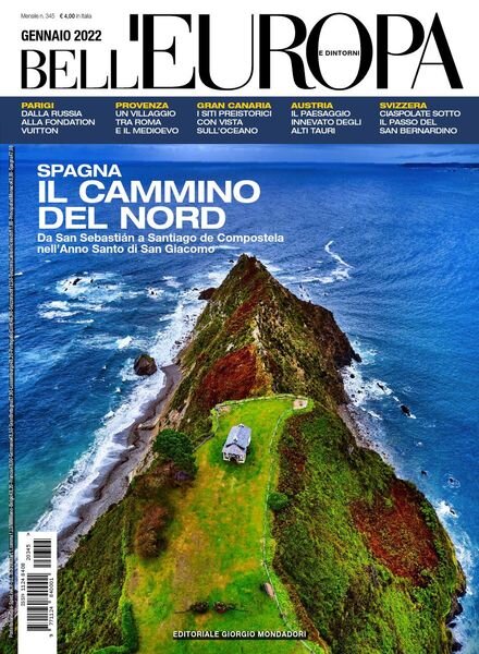 Bell’Europa – Gennaio 2022 Cover