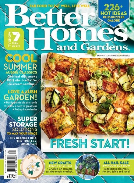 Better Homes and Gardens Australia – February 2022 Cover