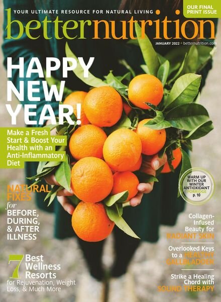 Better Nutrition – January 2022 Cover
