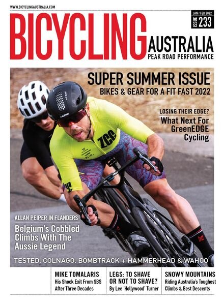 Bicycling Australia – January-February 2022 Cover