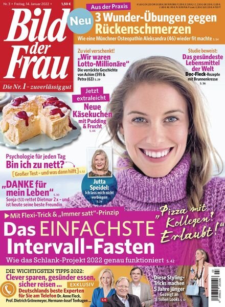 Bild der Frau – 14 Januar 2022 Cover