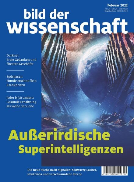 Bild der Wissenschaft – Februar 2022 Cover