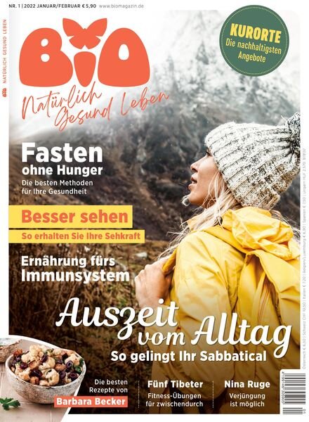 BIO – naturlich gesund leben – Januar 2022 Cover