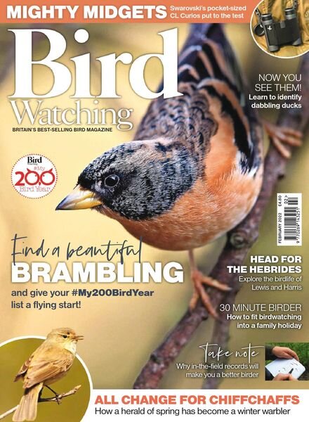 Bird Watching UK – February 2022 Cover