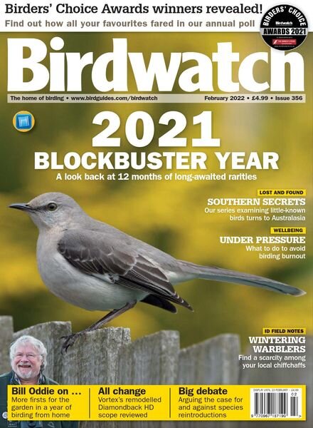 Birdwatch UK – February 2022 Cover