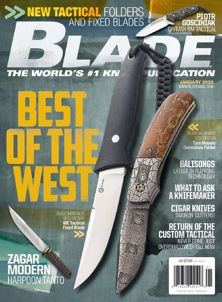Blade – January 2022 Cover