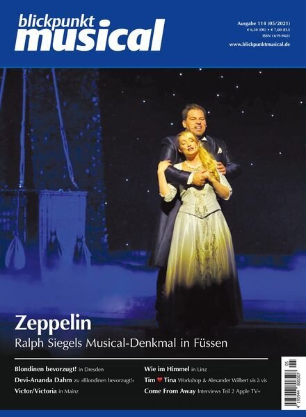 Blickpunkt Musical – 31 Dezember 2021 Cover