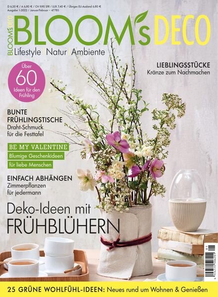 Bloom’s Deco – Januar-Februar 2022 Cover
