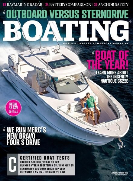 Boating – January 2022 Cover