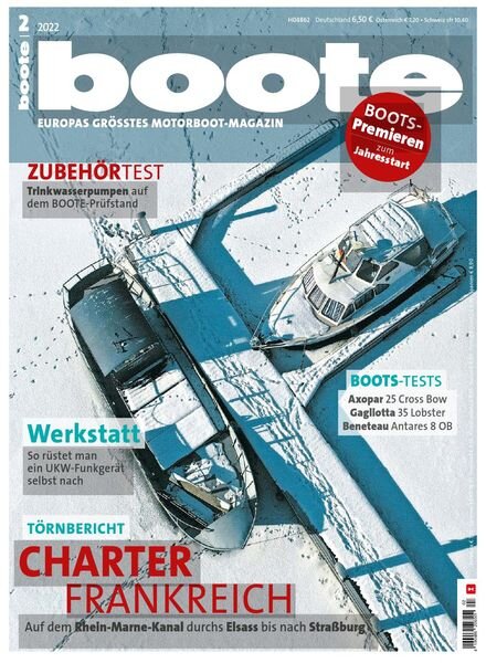 Boote – Februar 2022 Cover