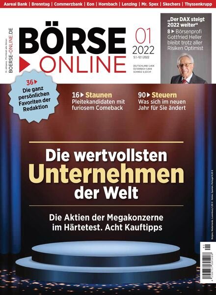 Borse Online – 05 Januar 2022 Cover
