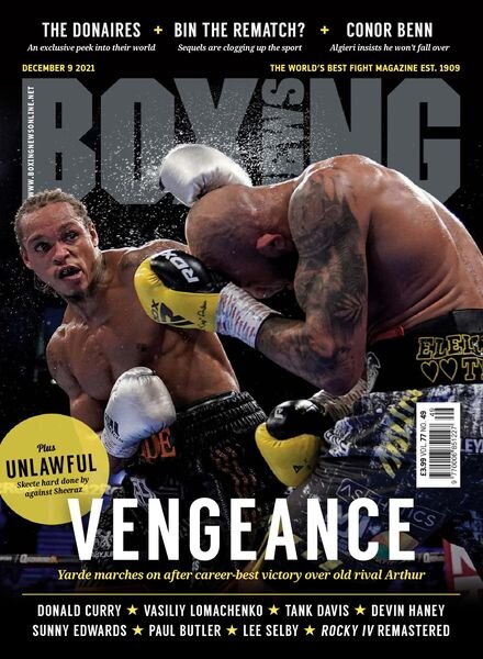 Boxing News – December 09, 2021 Cover