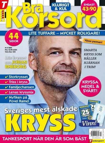 Bra Korsord – 04 januari 2022 Cover