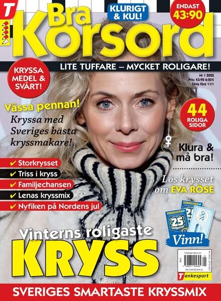Bra Korsord – 16 december 2021 Cover