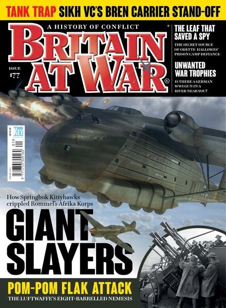 Britain at War – Issue 177 – January 2022 Cover