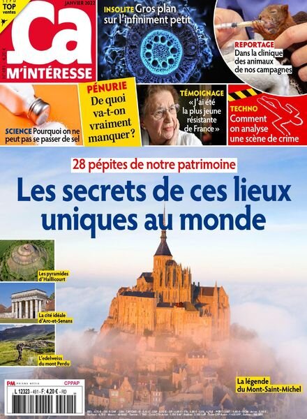 ca M’Interesse – Janvier 2022 Cover