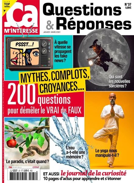 ca M’Interesse Questions & Reponses – Janvier-Mars 2022 Cover