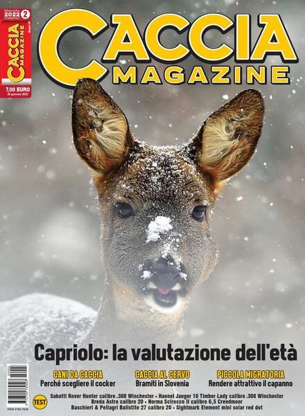Caccia Magazine – Febbraio 2022 Cover