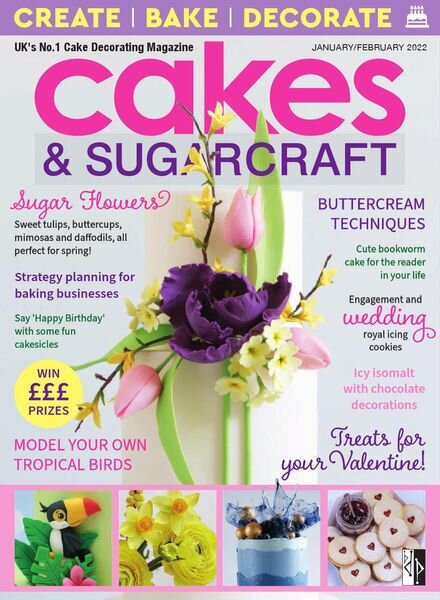 Cakes & Sugarcraft – January-February 2022 Cover