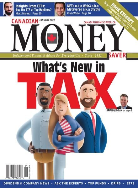 Canadian MoneySaver – January 2022 Cover