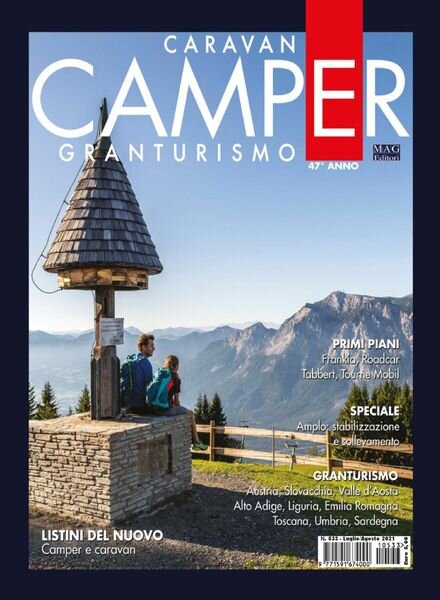 Caravan e Camper Granturismo – Luglio-Agosto 2021 Cover