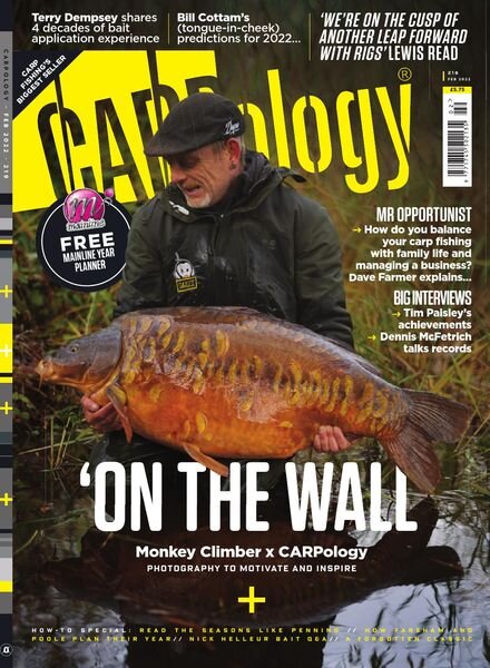 CARPology Magazine – Issue 219 – February 2022 Cover