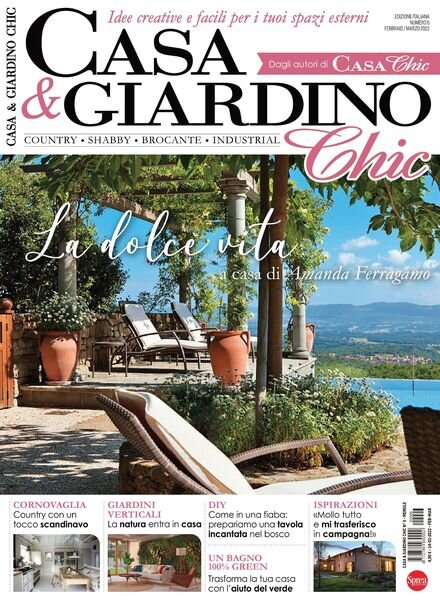 Casa & Giardino Chic – gennaio 2022 Cover