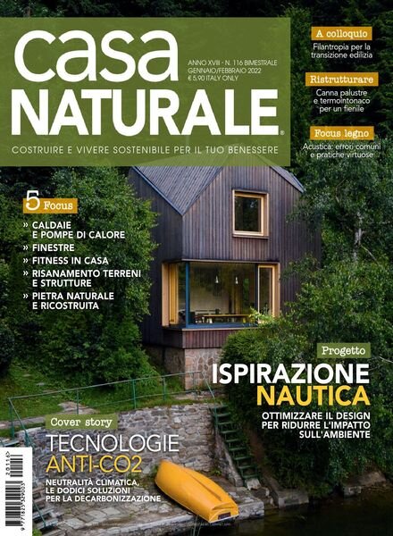 Casa Naturale – gennaio 2022 Cover