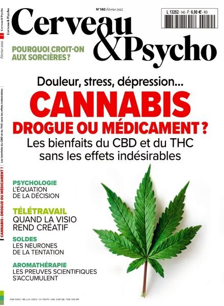 Cerveau & Psycho – Fevrier 2022 Cover