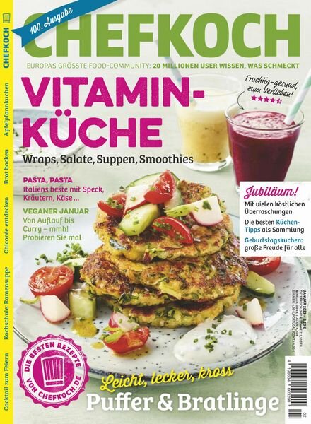 Chefkoch – Februar 2022 Cover