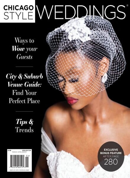 ChicagoStyle Weddings – March-April 2022 Cover