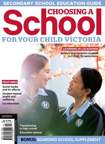 Choosing a School for Your Child VIC – December 2021 Cover