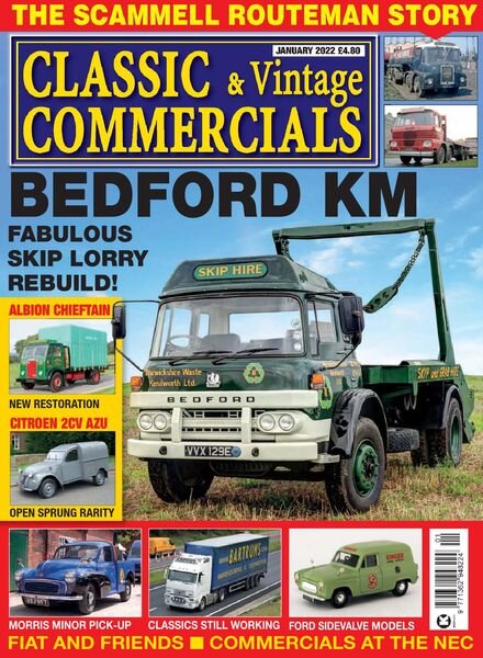 Classic & Vintage Commercials – January 2022 Cover