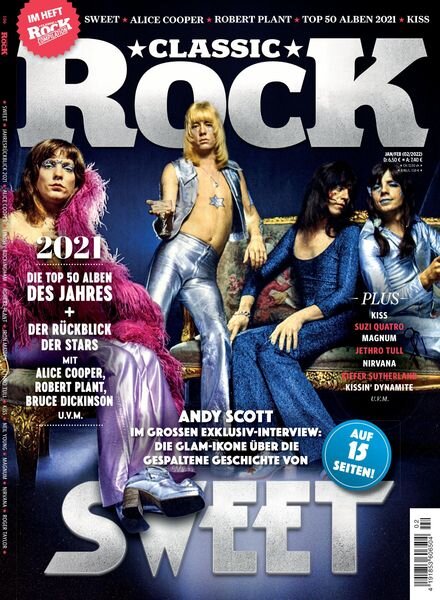 Classic Rock Germany – Januar 2022 Cover