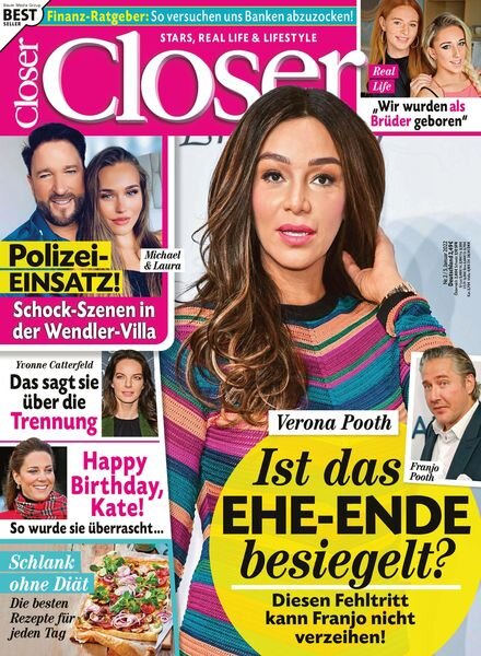 Closer Germany – 05 Januar 2022 Cover