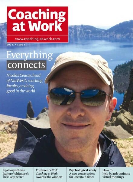 Coaching at Work – January-February 2022 Cover