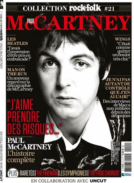 Collection Rock & Folk – N 21 2021 Cover