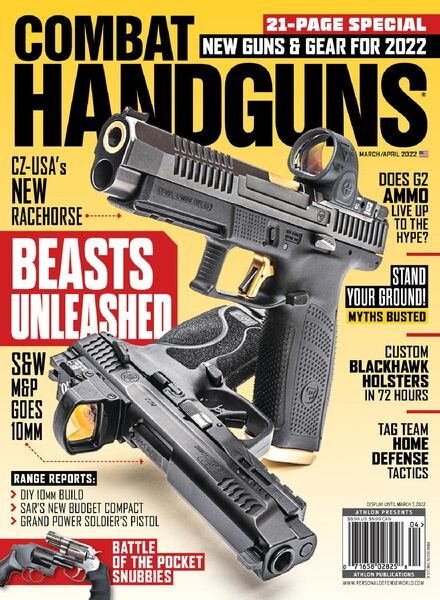 Combat Handguns – March 2022 Cover