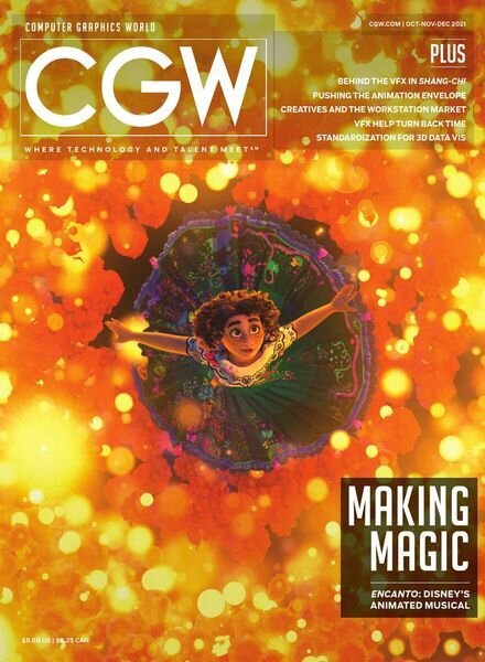 Computer Graphics World – October-November-December 2021 Cover