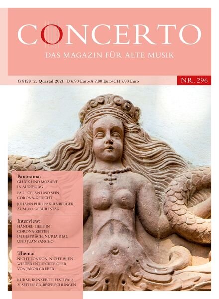Concerto – April 2021 Cover