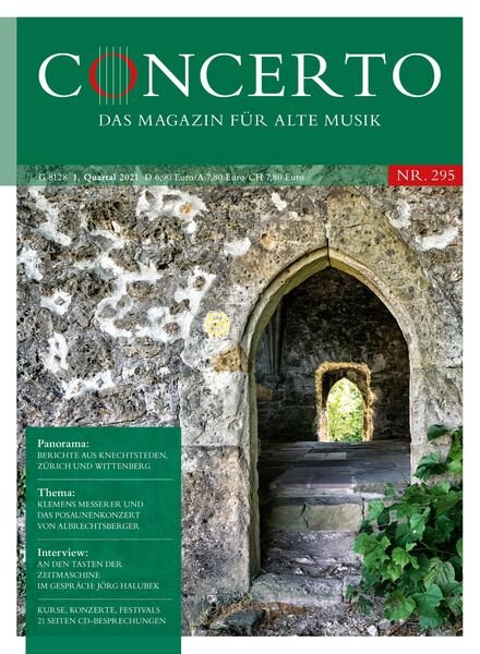 Concerto – Januar 2021 Cover