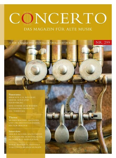 Concerto – Januar 2022 Cover