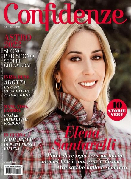 Confidenze – 04 gennaio 2022 Cover