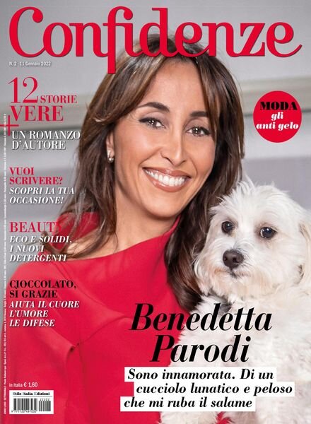 Confidenze – 11 gennaio 2022 Cover